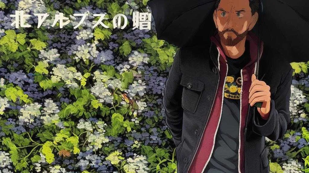 Myself in the style of Studio Ghibli